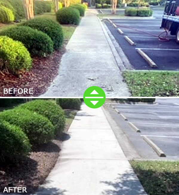 Concrete Driveway Cleaning Service South Carolina